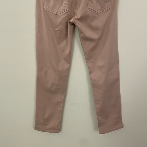 AG The Prima Crop Mid Rise Cigarette Crop Jeans in Rose Blush Size 27R - Picture 11 of 15